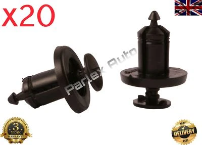 20 piezas Remaches/Clips de Sujetador (7703 072 360) para Renault Clio Laguna Megane Espace Foto 1 de 3