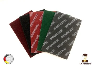 Scotchbrite Finishing Abrasive Hand Pads Scuff Medium Fine Very Fine Ultra Fine