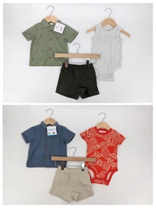 NEW LOT Carter's Baby Boy Clothes Outfits Tops Shorts SUMMER BUNDLE 6 Months - Picture 1 of 5