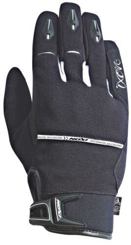 NEW IXON RS DRY 2 WOMENS MID SEASON BLACK WHITE MOTORCYCLE GLOVES WAS $99.95