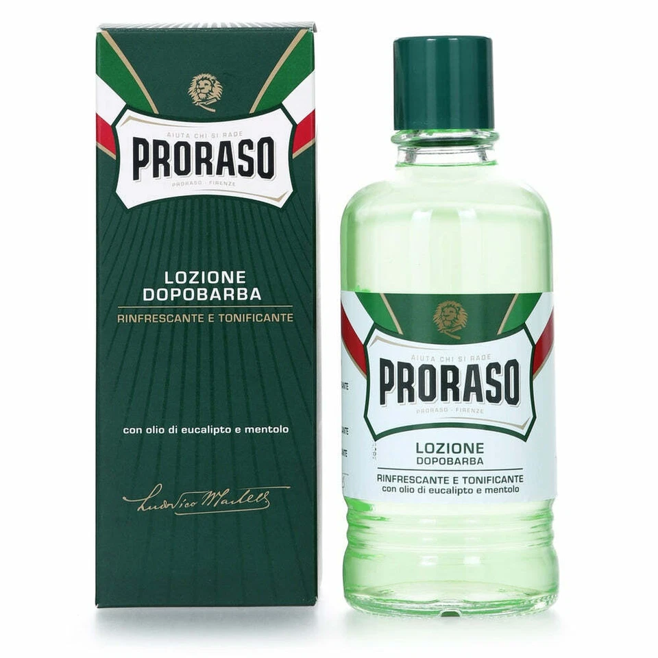 Proraso After-Shave-Lotion grün - Green Refresh "Barber Size" 400ml