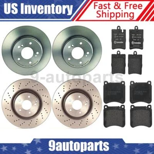 Brembo OE Front Rear Brake Rotors Brake Pads For 2004-2007 Mercedes-Benz C230 - Picture 1 of 10