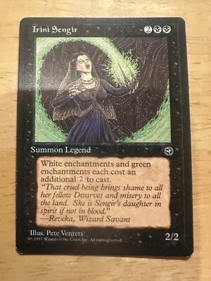 Magic the Gathering Homelands  Irini Sengir  MTG  Black - Image 1 of 2