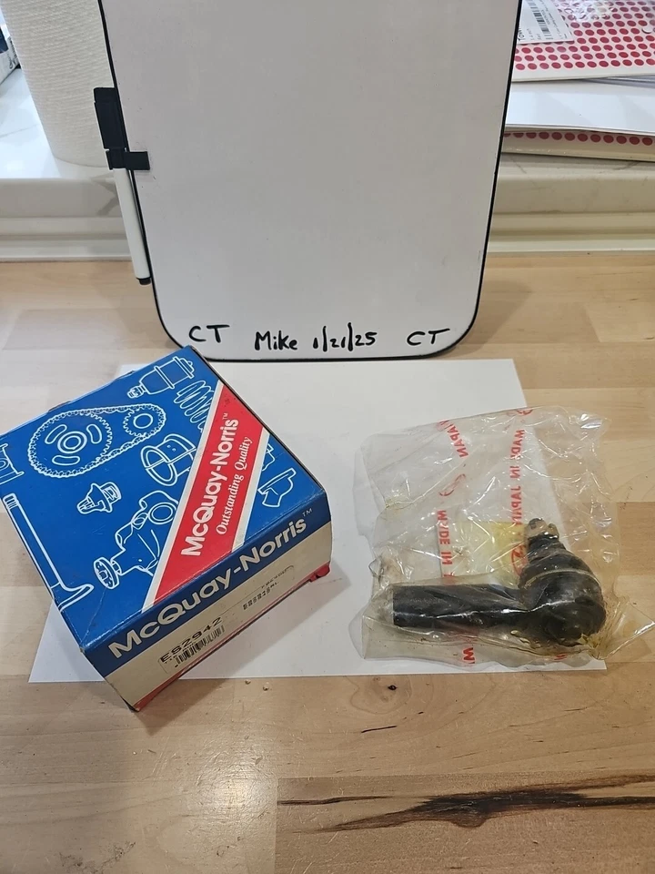 Extremo de varilla de amarre de dirección McQuay-Norris ES2942 para Honda Prelude 1988 Foto 1 de 3