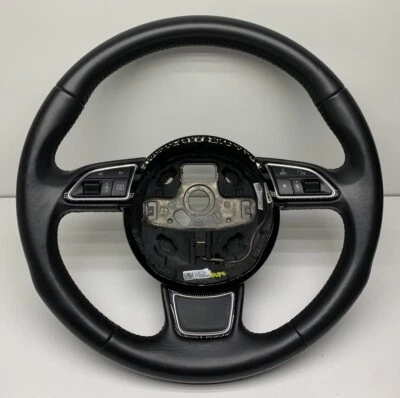 2015 2016 奥迪 A3 黑色钢轮带导航按钮 8V0419091 原始设备制造商 — 第 1/4 张图片