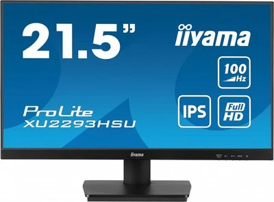 4948570124565 Monitor 22 cale XU2293HSU-B7,IPS,100Hz,FHD,HDMI,DP,300cd IIYAMA - Image 1 of 4