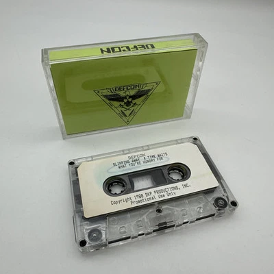 DEFCON 1988   DEMO CASSETTE INDIE HAIR METAL AOR  Rare!🔥 promotional use only - Image 1 of 4
