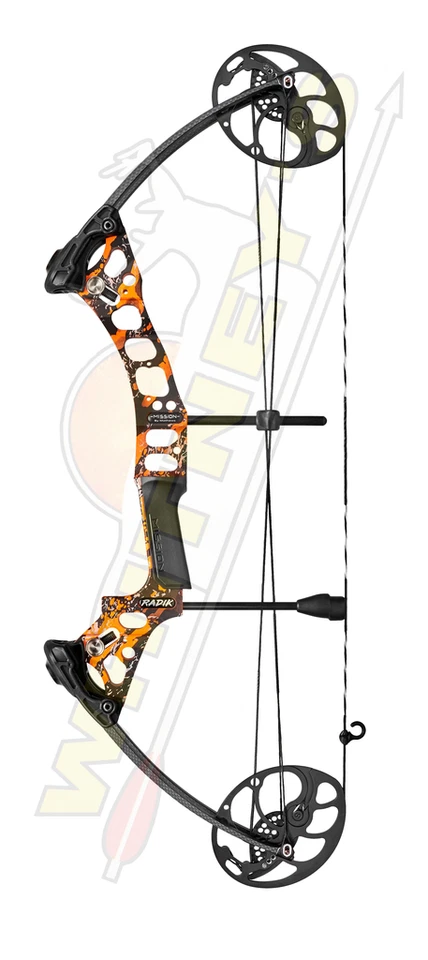 Mission Radik 弓 - 右手 - 10-50 磅。 - 17 英寸 - 28 英寸 - 橙色 - RKOR — 第 1/1 张图片