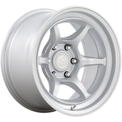 Black Rhino Shogun 17x8.5 5x5" -10mm Silver Wheel Rim 17" Inch - Image 1 of 4