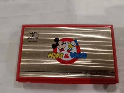 Mickey & Donald (Nintendo Game & Watch, Loose, Tested, No Battery) - Photo 1/4