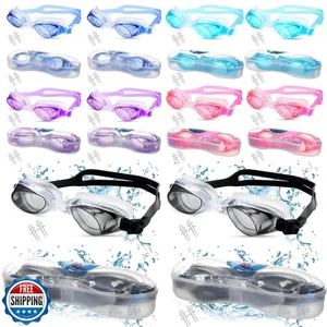 20 pares de gafas unisex para niños a granel para 4-14 gafas de natación para niños anti - Imagen 1 de 5