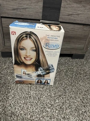 REVO Styler Rotating Hairbrush Straightening Attachments & Charger, - Image 1 of 4