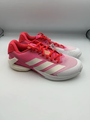 Tenis Adidas Adizero Ubersonic 5 para mujer IH9936 rosa intenso blanco talla 8,5 Foto 1 de 4