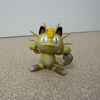 Figura de colección Pokemon Nintendo 1999 Meowth TOMY CGTSJ 2" Foto 1 de 3