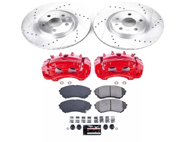Kit de pastillas de freno delanteras y rotor para Cadillac CTS 2008-2014 2009 2010 2011 HK831TC Foto 1 de 1