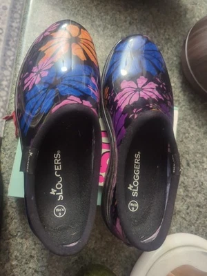 Sloggers 5116FP08 Women's Farm and Garden Waterproof Comfort Shoe, Size 9 - Image 1 of 4