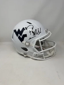 PAT MCAFEE SIGNED AUTOGRAMM WEST VIRGINIA MOUNTAINEERS FULL SIZE HELM PSA WVU - Bild 1 von 6