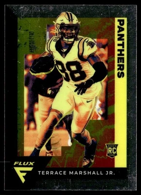 2021 Panini Chronicles Flux Rookies Terrace Marshall Jr. Rookie Carolina - Image 1 of 2