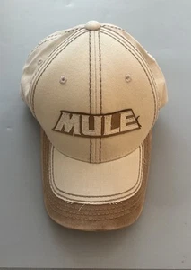 Kawasaki MULE Tan Adjustable Cap Hat ATV Nice! - Picture 1 of 3
