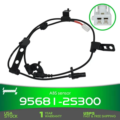 OEM Rear Right ABS Wheel Speed Sensor 95681-2S300 for Hyundai Tucson Kia 2.4L L4 Foto 1 de 4
