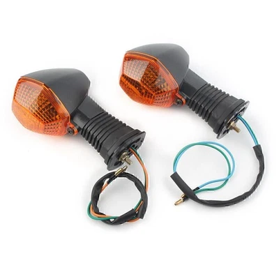 2x Luces de señal de giro Indicador Lámpara ámbar para Suzuki SV1000S SV1000N DRZ400SM Foto 1 de 4