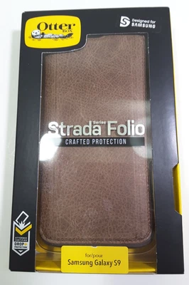 Otterbox Strada Folio Series Case for Samsung Galaxy S9 - ESPRESSO Brown - Image 1 of 4