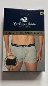 Royal County Of Berkshire Herren Shorts Gr. XL grau/schwarz ***NEU*** - Bild 1 von 2