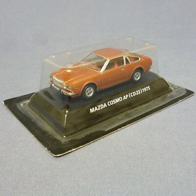 1: 64 KONAMI MAZDA COSMO AP RX-5 CD23C 棕色 1975 压铸玩具车 来自日本 — 第 1/3 张图片