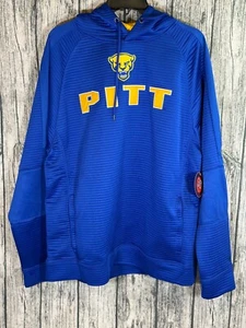 Pitt Panthers Pittsburgh Colosseum Men's Blue Hoodie Sweatshirt Size Large - Picture 1 of 5