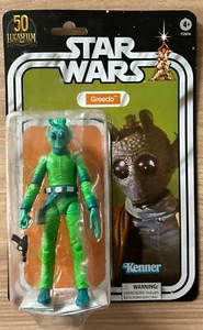 STAR WARS - BLACK SERIES - 50th Anniversary Retro Card - Figurine GREEDO Hasbro - Picture 1 of 2