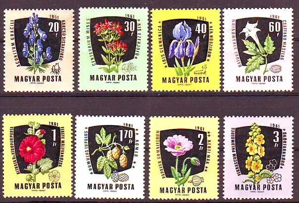 HUNGARY - 1961. Medicinal Plants - MNH - Image 1 of 1
