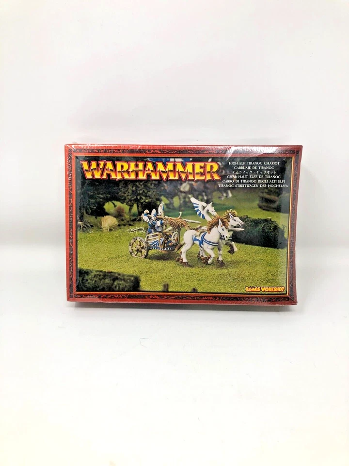 Warhammer Fantasy High Elf Tiranoc Chariot Metal 2002