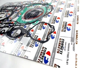YAMAHA TT500 76-81 FORSETI COMPLETE ENGINE GASKET SET KIT - Picture 1 of 3