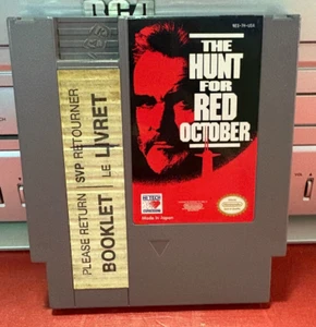 The Hunt for Red October (Nintendo NES, 1991) - Tested, Cleaned & Working - Picture 1 of 4