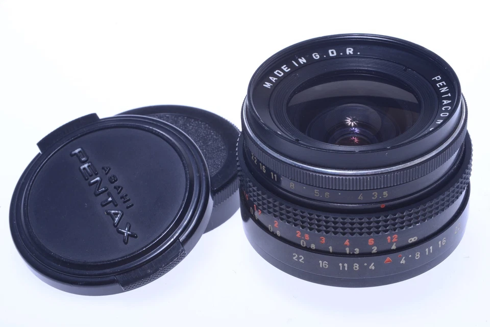 ✅ LENTE PENTACON MEYER LYDITH 30MM F/3.5 GRAN ANGULAR M42, 42MM MONTAJE EN TORNILLO Foto 1 de 4