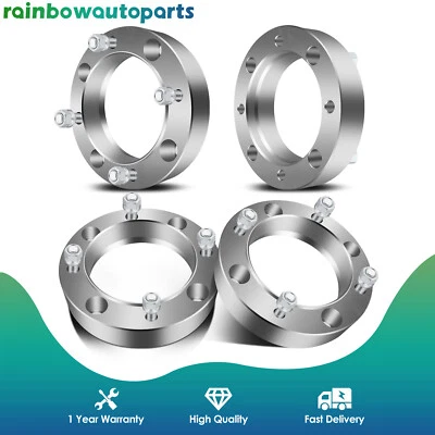 Espaciadores de rueda 4 piezas centrados en el cubo 4x156 3/8"x24 para Polaris RZR 800 Yamaha ATV Foto 1 de 4