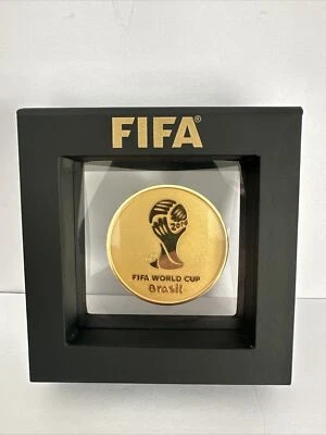 2014 Fifa World Cup Brazil official Medal FIFA World Cup Brazil… - Image 1 of 4