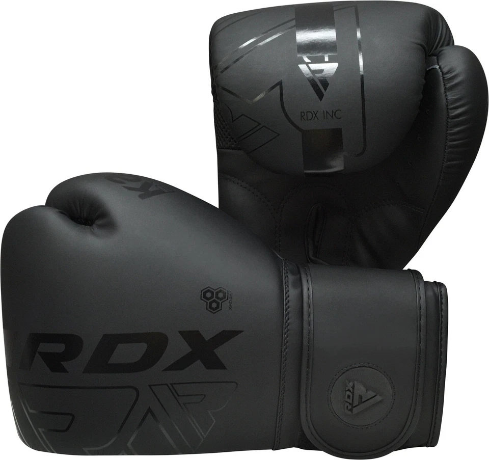 Guantes de Boxeo RDX para Hombres Mujeres MMA Guantes de Sparring Guantes de Kickboxing de Muay Thai Foto 1 de 3