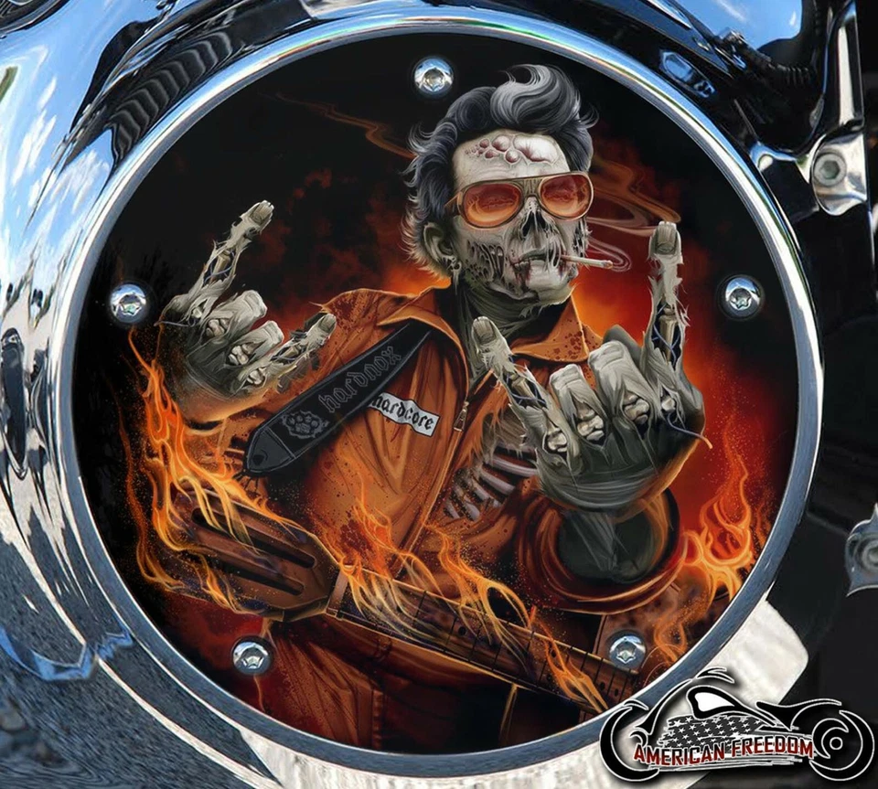 CUBIERTA EMBRAGUE HARLEY DAVIDSON DOBLE CÁMARA DERBY SE ADAPTA A MODELOS 1999-2018 F U Foto 1 de 1