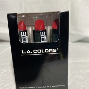 L.A. Colors Lipstick (Set of 3), Color #CML 470, Color: Starlet - Picture 1 of 2