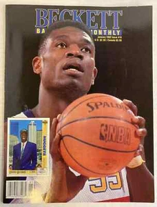 Beckett Basketball Monthly Magazine #18 Jan. 1992 Dikembe Mutombo Excellent - Bild 1 von 3