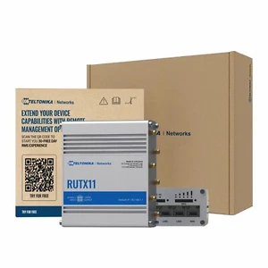 Teltonika  RUTX11 LTE Wifi Cellular Router - 4G LTE (CAT6) TELRUTX11100400 - Picture 1 of 7