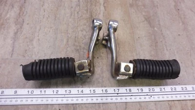 1979 Honda CX500 Custom H680-3) left right front foot peg set - Изображение 1 из 4