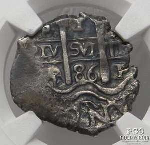 1686P VR Bolivia Real XF Details NGC 27443 - Picture 1 of 4