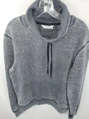Elevenparis Roll Neck Funnel Neck Black Heather Pullover Sweatshirt Medium NWT - Image 1 of 4