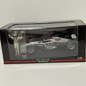 MINICHAMPS 1/18 McLaren Mercedes MP4-17D 2003 Raikkonen Malaysian GP 530031826 - Picture 1 of 19