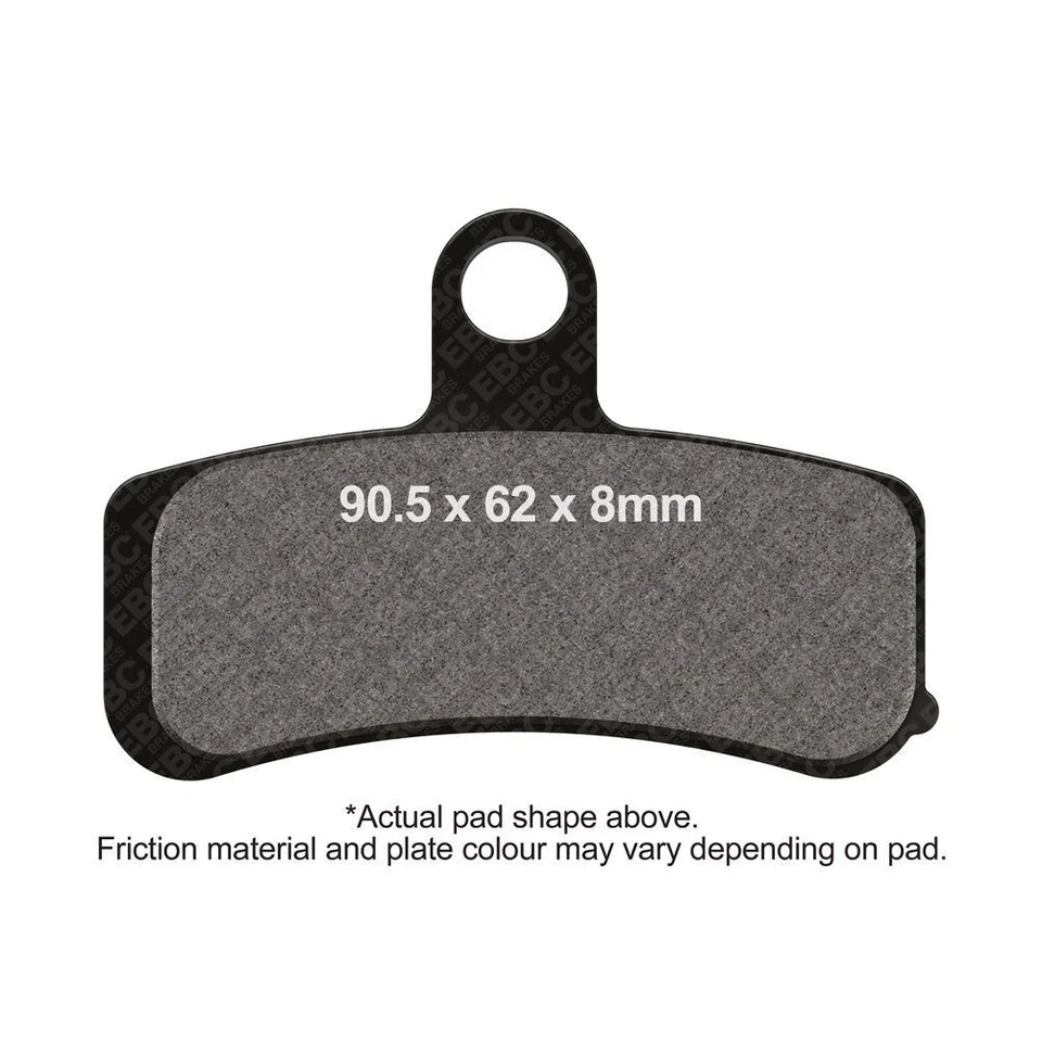 Pastillas de freno delanteras izquierdas EBC V Harley Davidson Softail FXCW Rocker 2008-2011 Foto 1 de 1