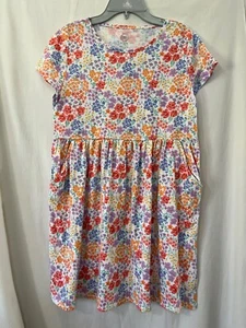 NWT Wonder Nation Floral Flowers Dress Girls Play With Pockets Many sizes - Picture 1 of 3