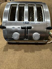 T-Fal Avante Deluxe 4-Slice High Speed Toaster/bagels Model 572731