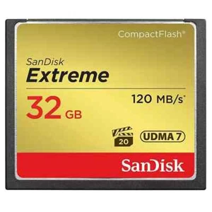 SanDisk Extreme CompactFlash Memory Card 32GB 64GB 128GB 120-160 MB/s - Picture 1 of 33